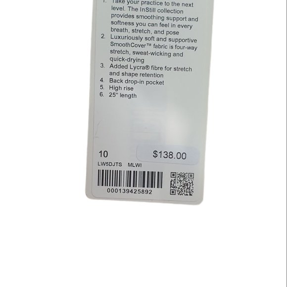 new Women Lululemon InStill High-Rise Tight 25" - Size 10 - Picture 6 of 8